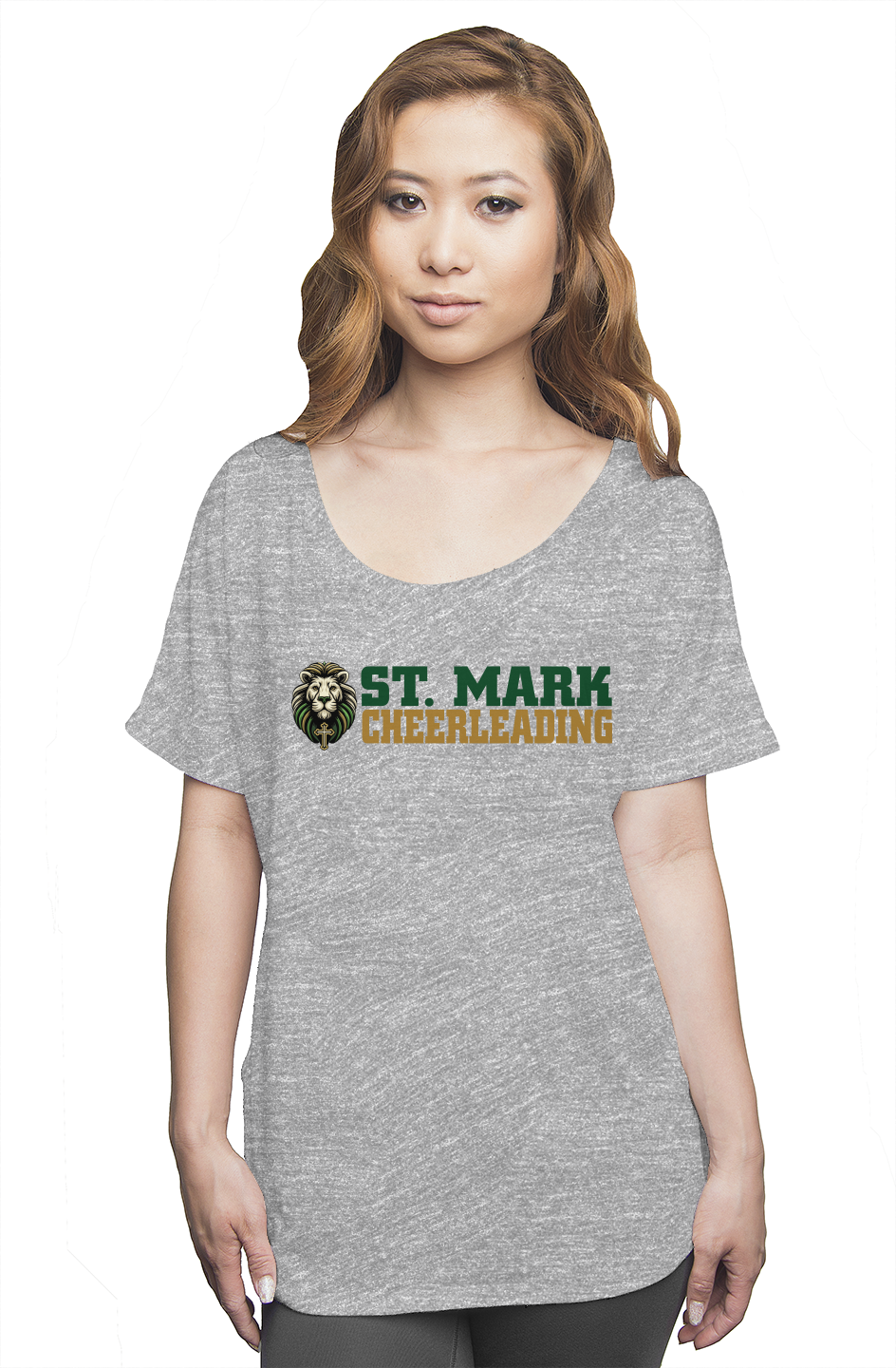 St. Mark Cheerleading Slouchy Tee