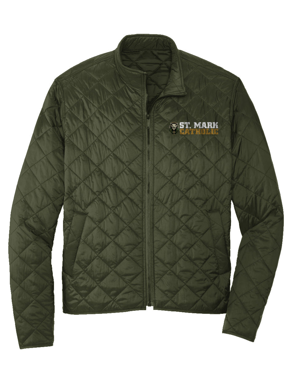 St. Mark Catholic Quilted Full-Zip Jacket