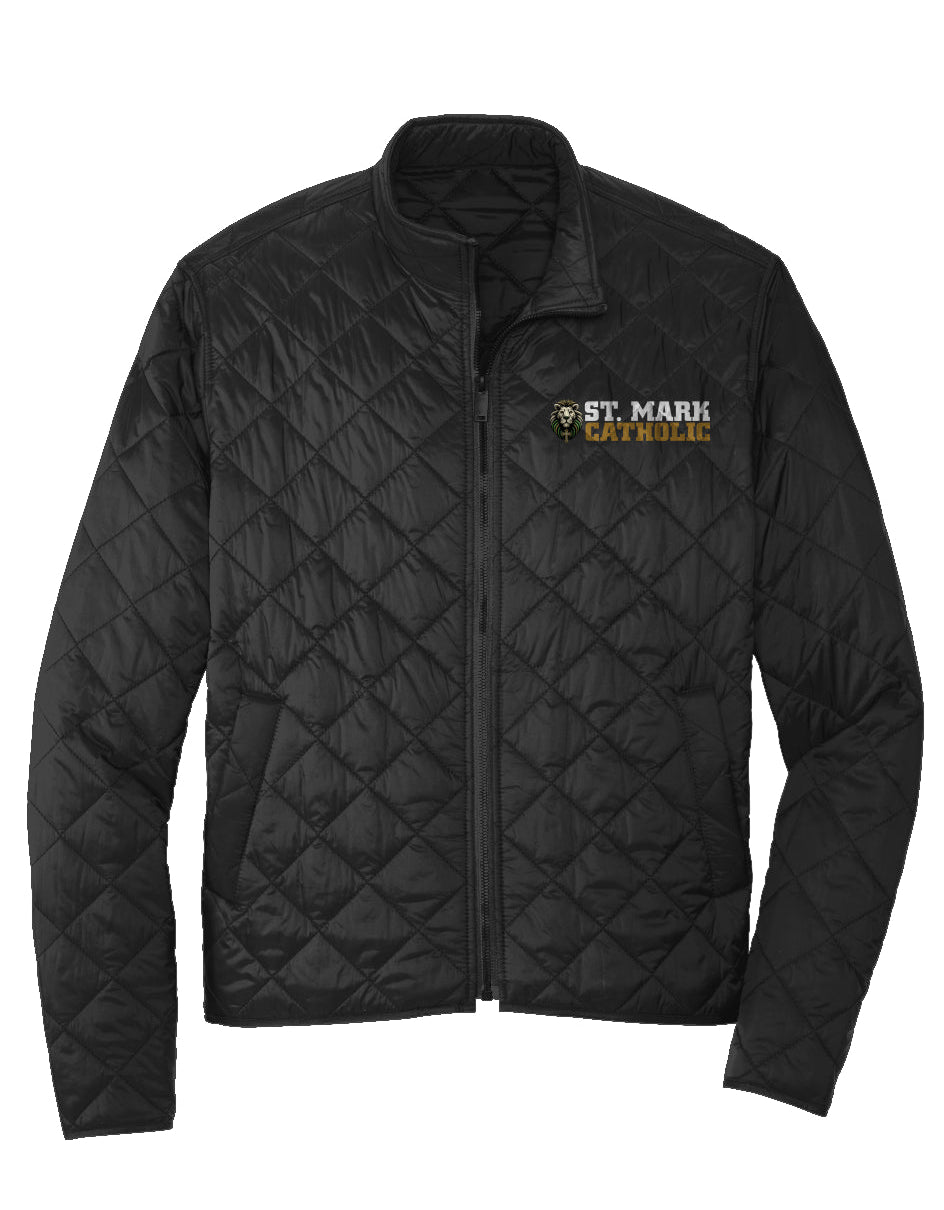 St. Mark Catholic Quilted Full-Zip Jacket