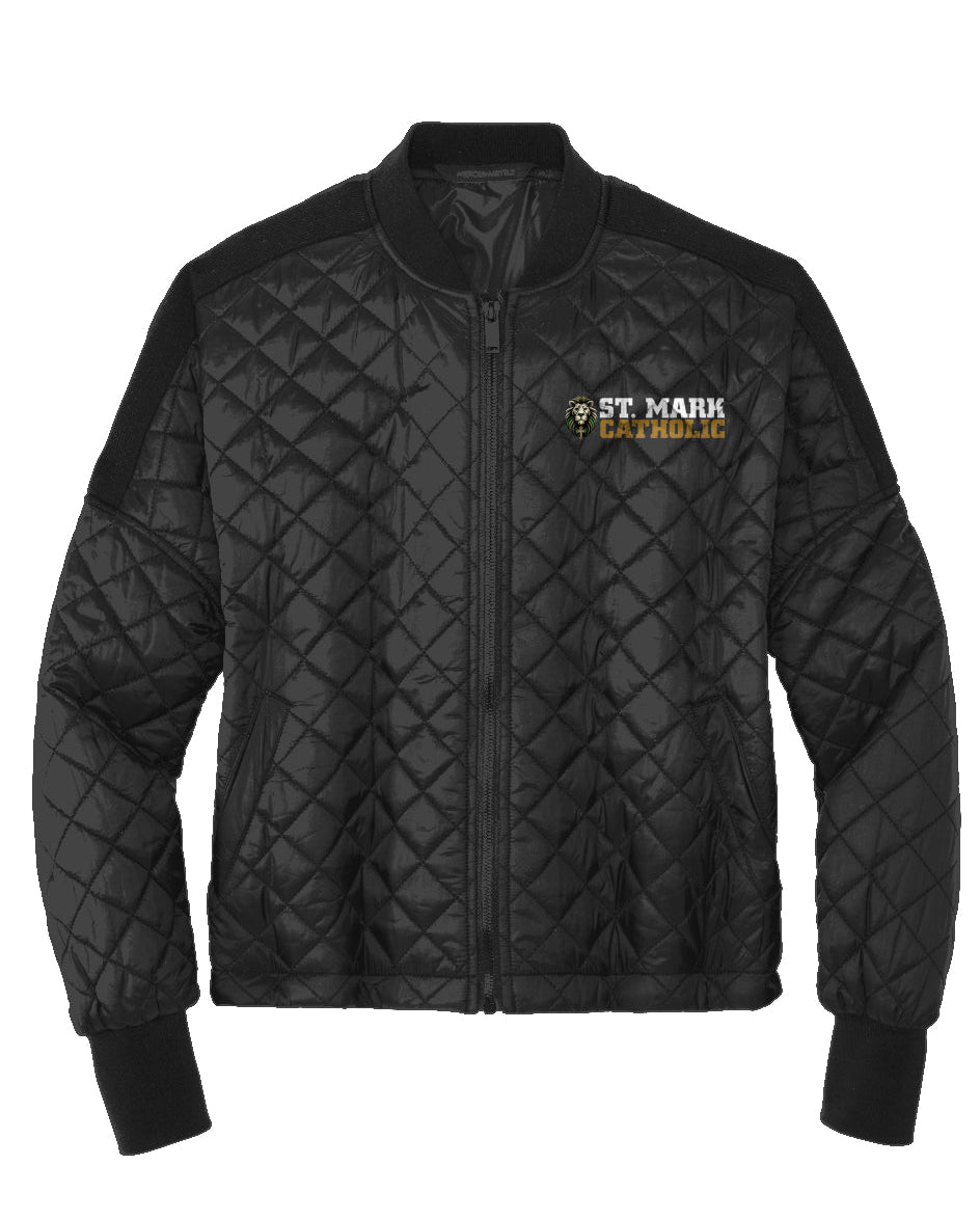 St. Mark Catholic Quilted Full-Zip Jacket