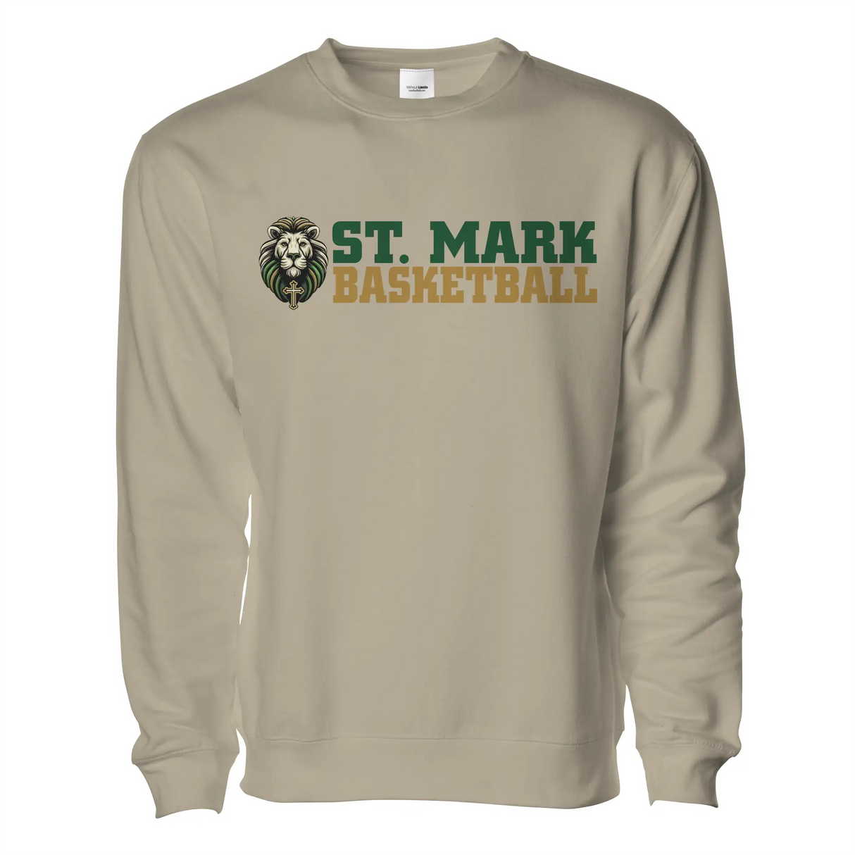St. Mark Catholic Basketball Midweight Sweatshirt