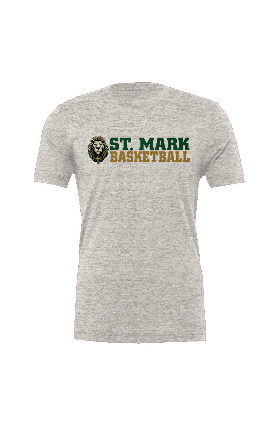 St. Mark Catholic Basketball Triblend Tee
