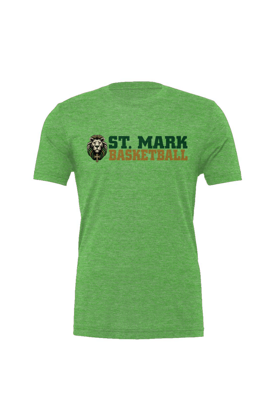 St. Mark Catholic Basketball Triblend Tee