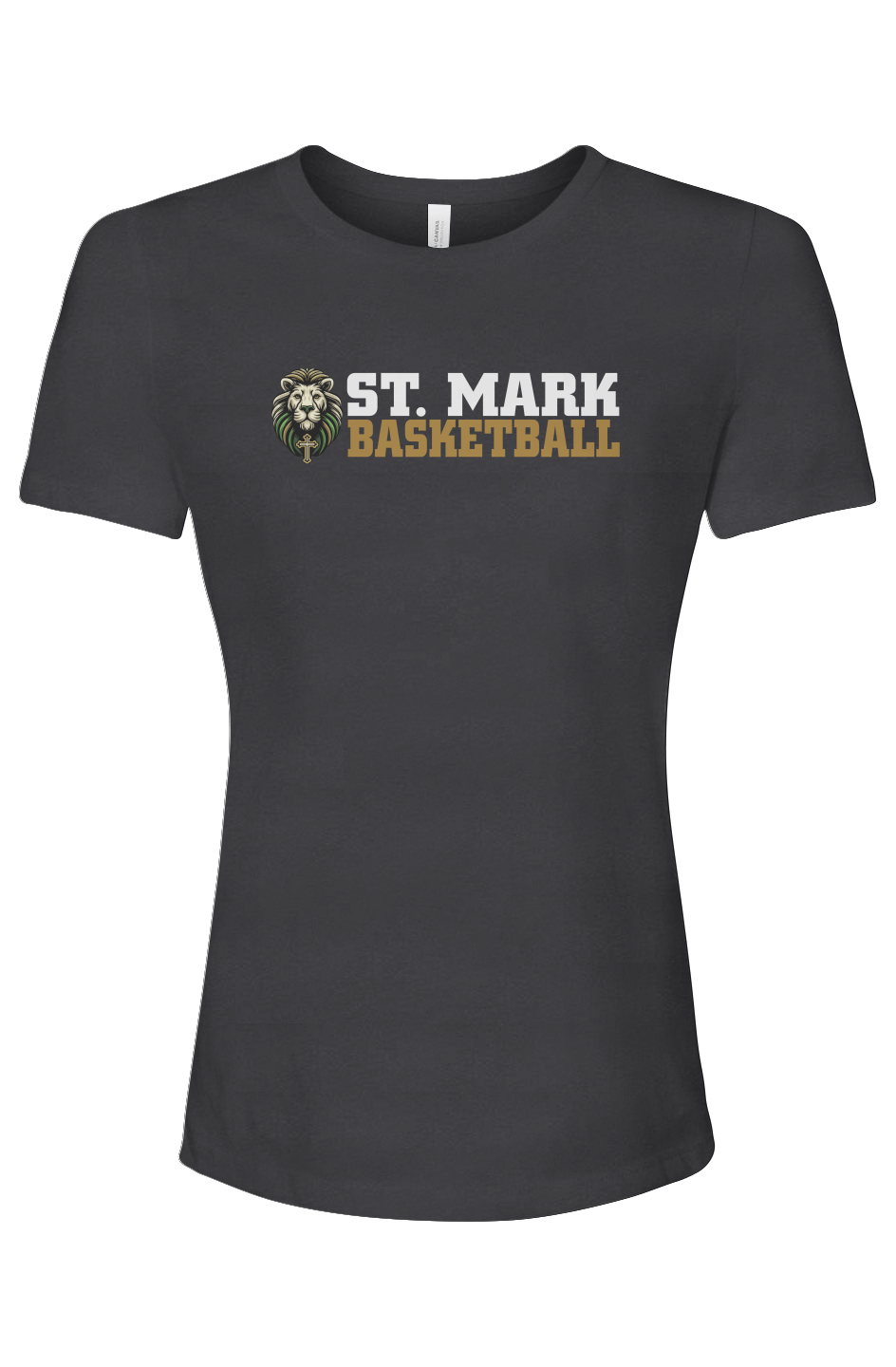 St. Mark Catholic Basketball Triblend Tee