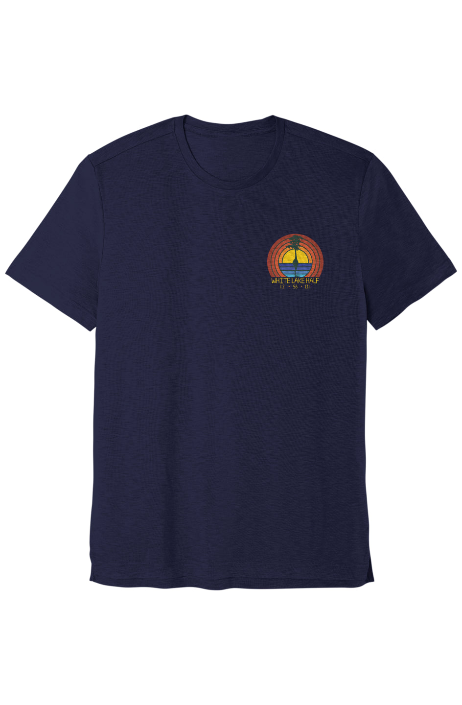 White Lake Half Posi Charge Strive Finisher Tee