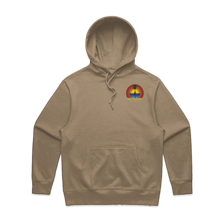 White Lake Half Heavy Hooded Pullover