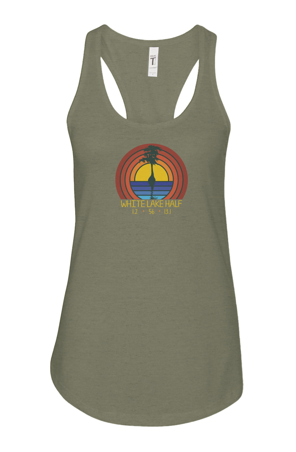 White Lake Half Ladies' Racerback Finisher Tank