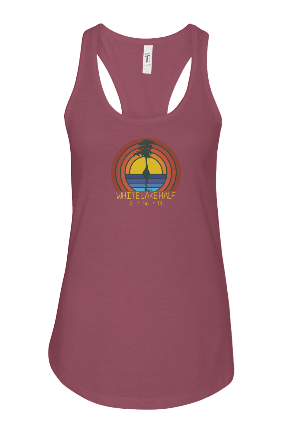 White Lake Half Ladies' Racerback Finisher Tank