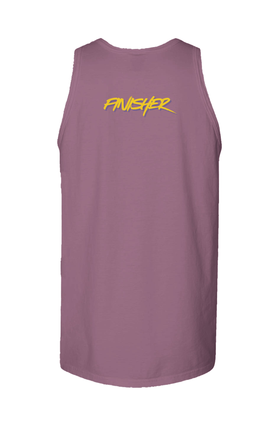 White Lake Half Garment Dyed Unisex Finisher Tank