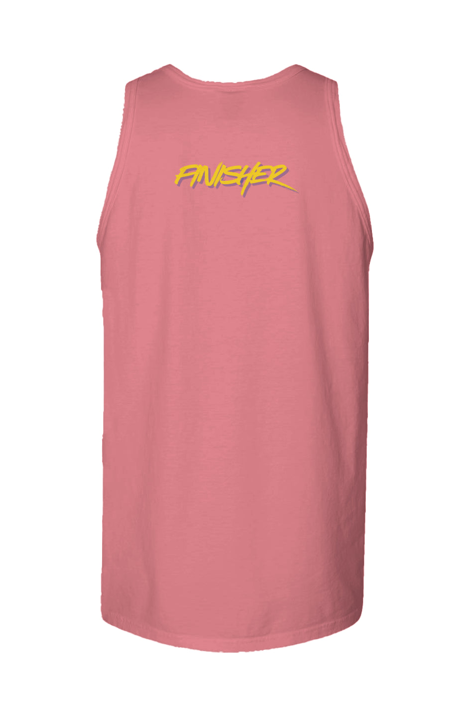 White Lake Half Garment Dyed Unisex Finisher Tank