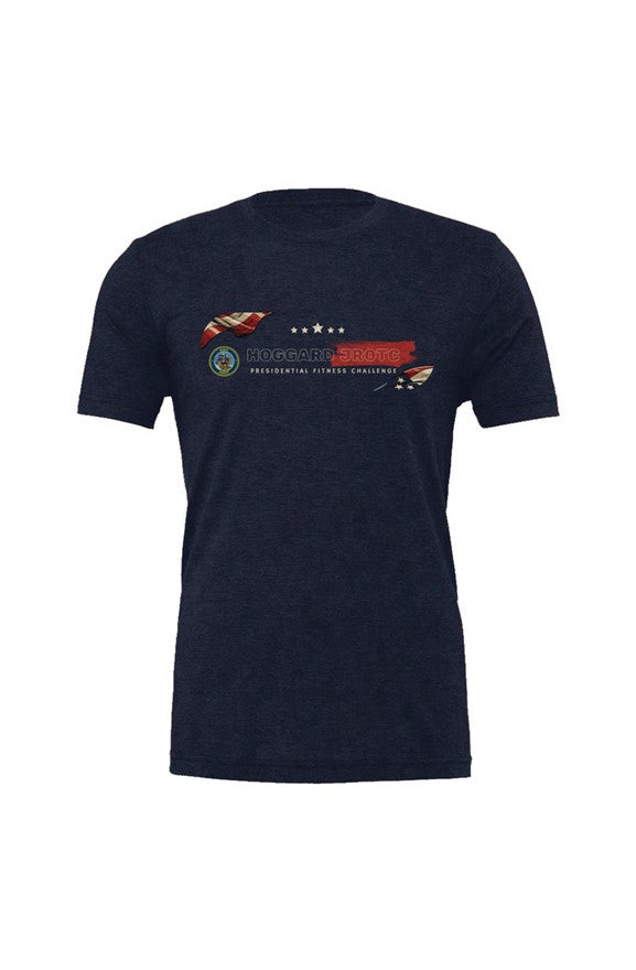 Hoggard Navy JROTC Presidential Fitness Challenge Triblend Tee
