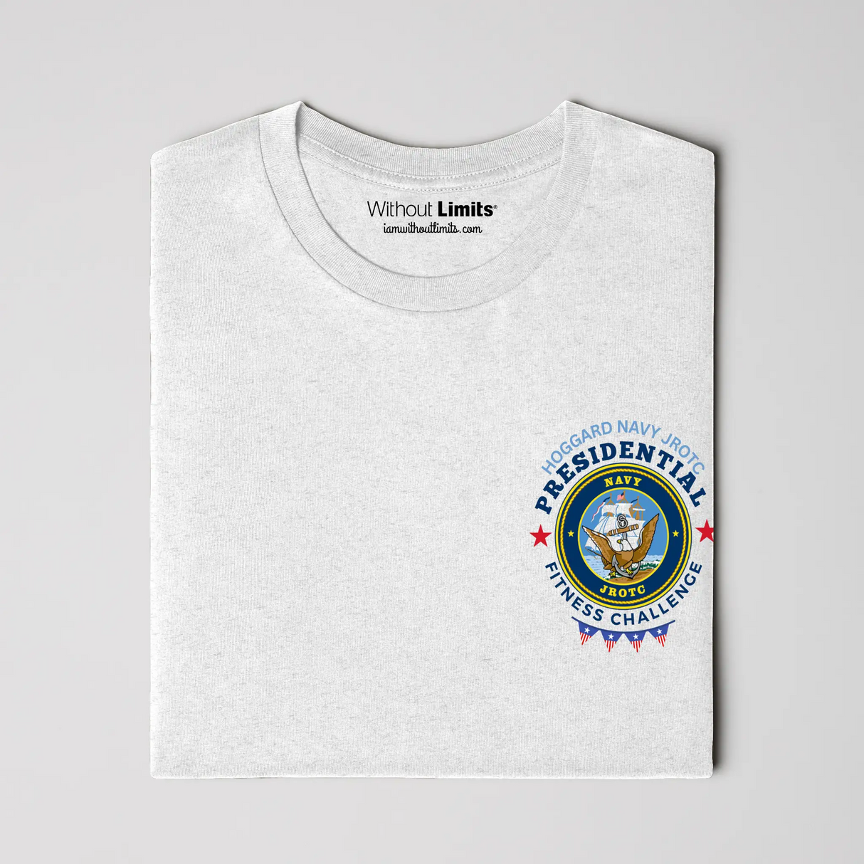 Hoggard Navy JROTC Presidential Fitness Challenge Triblend Tee