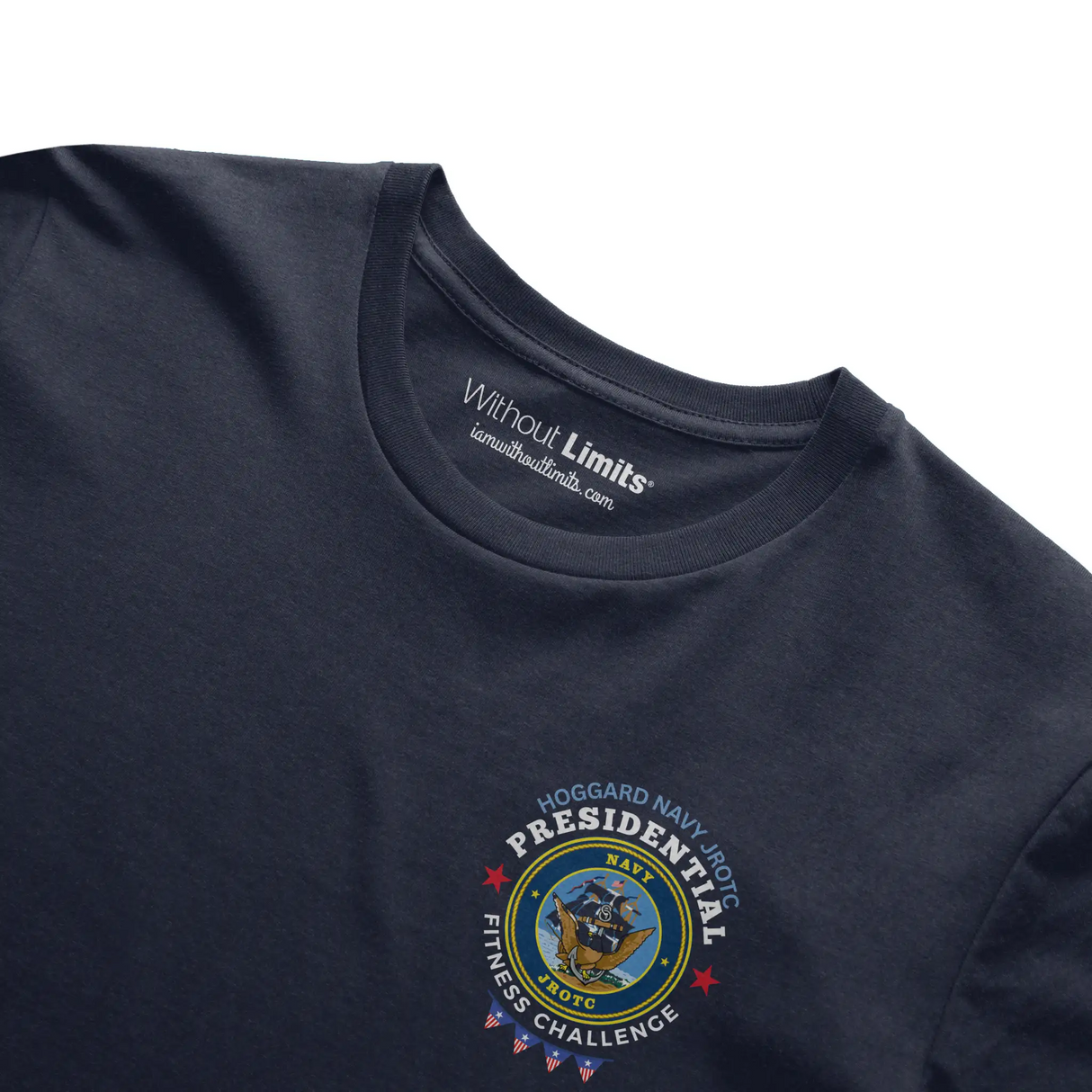 Hoggard Navy JROTC Presidential Fitness Challenge Triblend Tee