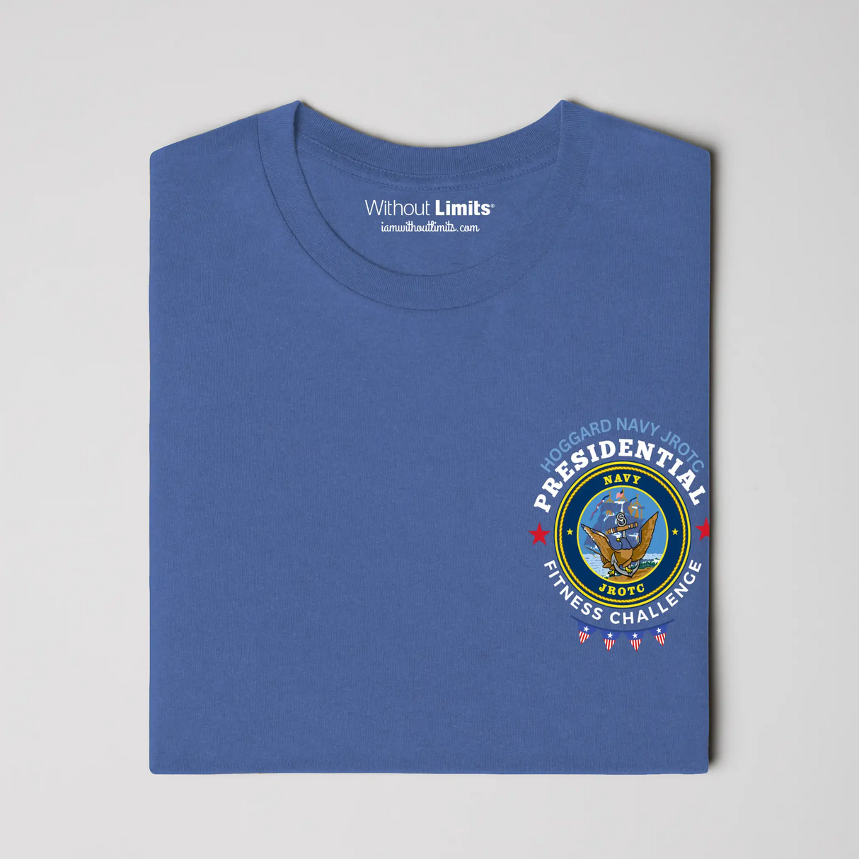 Hoggard Navy JROTC Presidential Fitness Challenge Triblend Tee