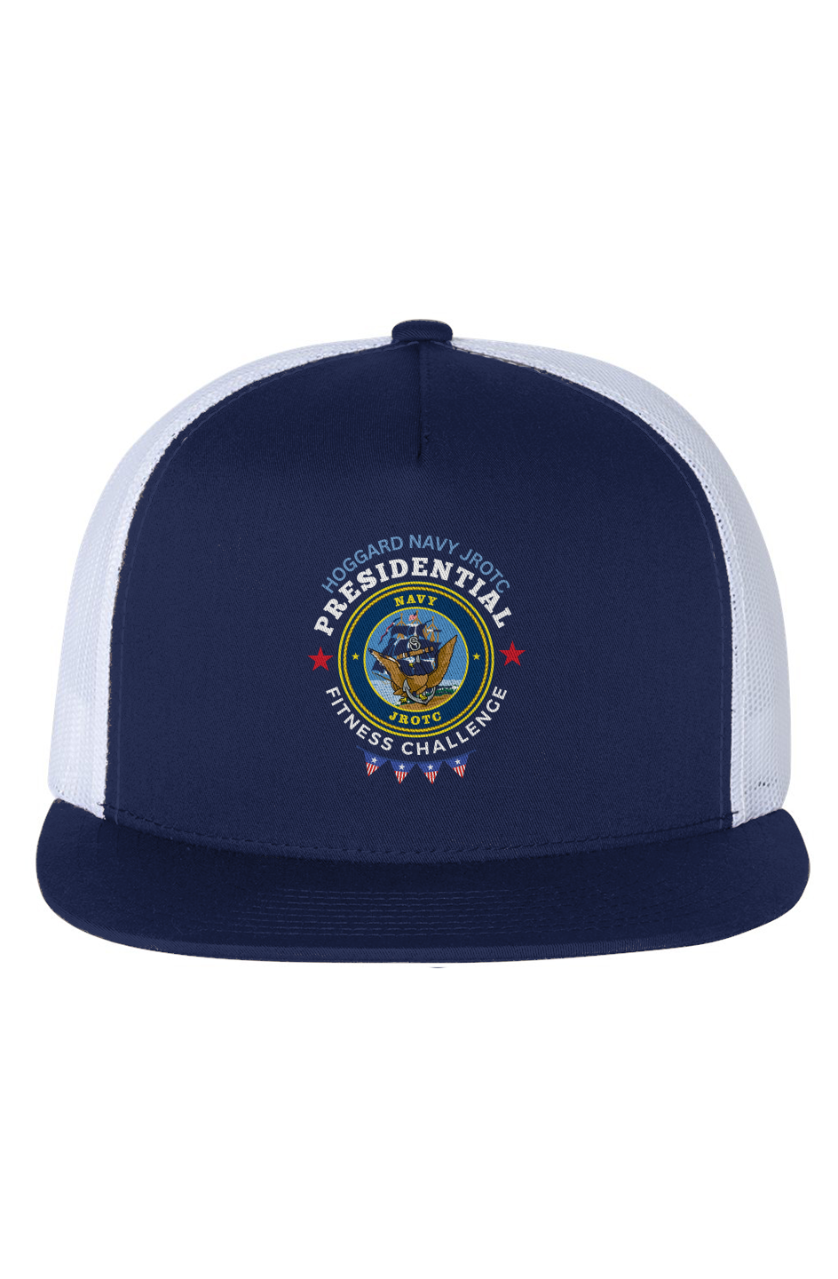 Hoggard Navy JROTC Presidential Fitness Challenge 5-Panel Trucker Cap
