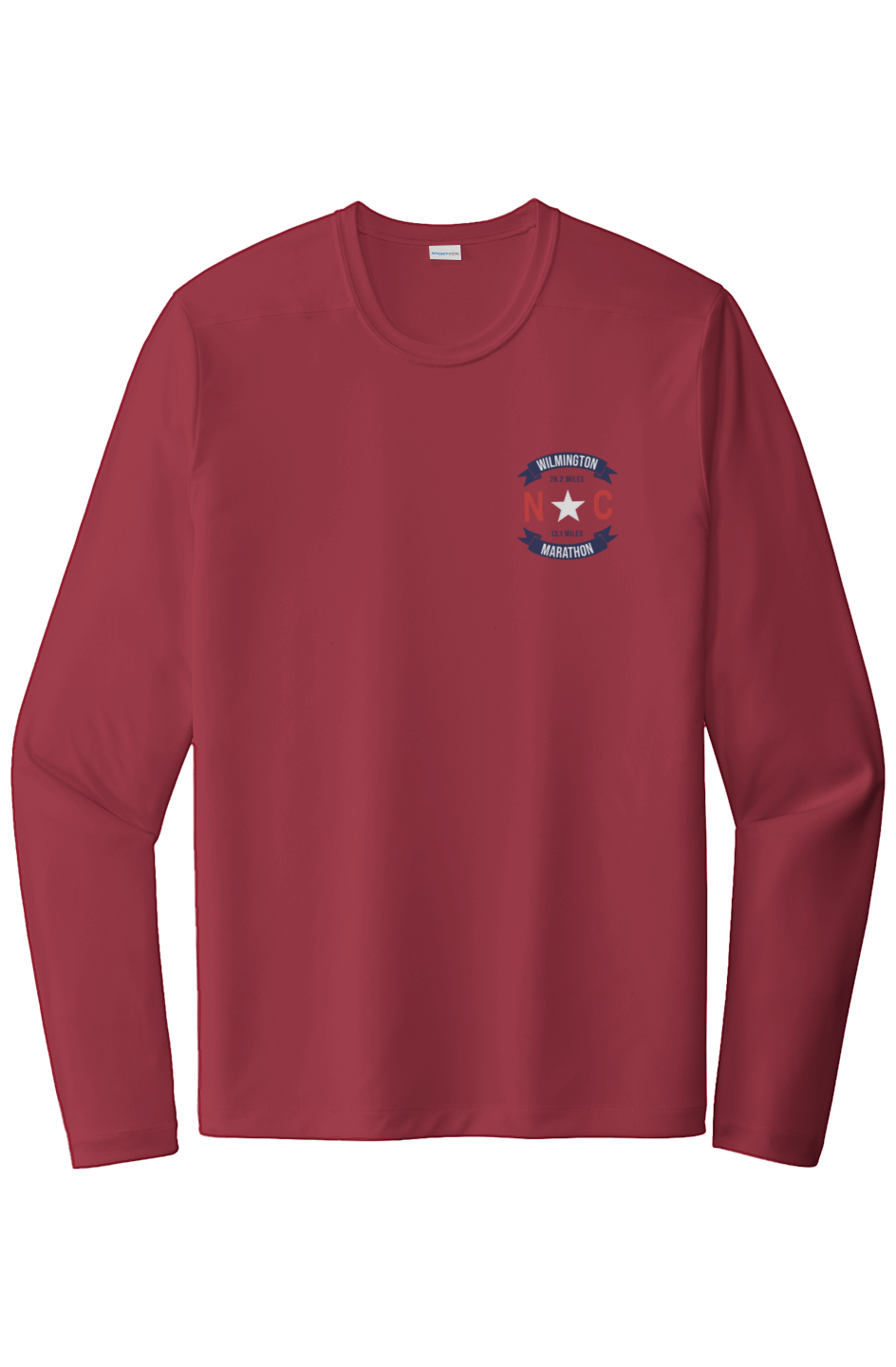Wilmington Marathon Posi UV Pro LS Tee