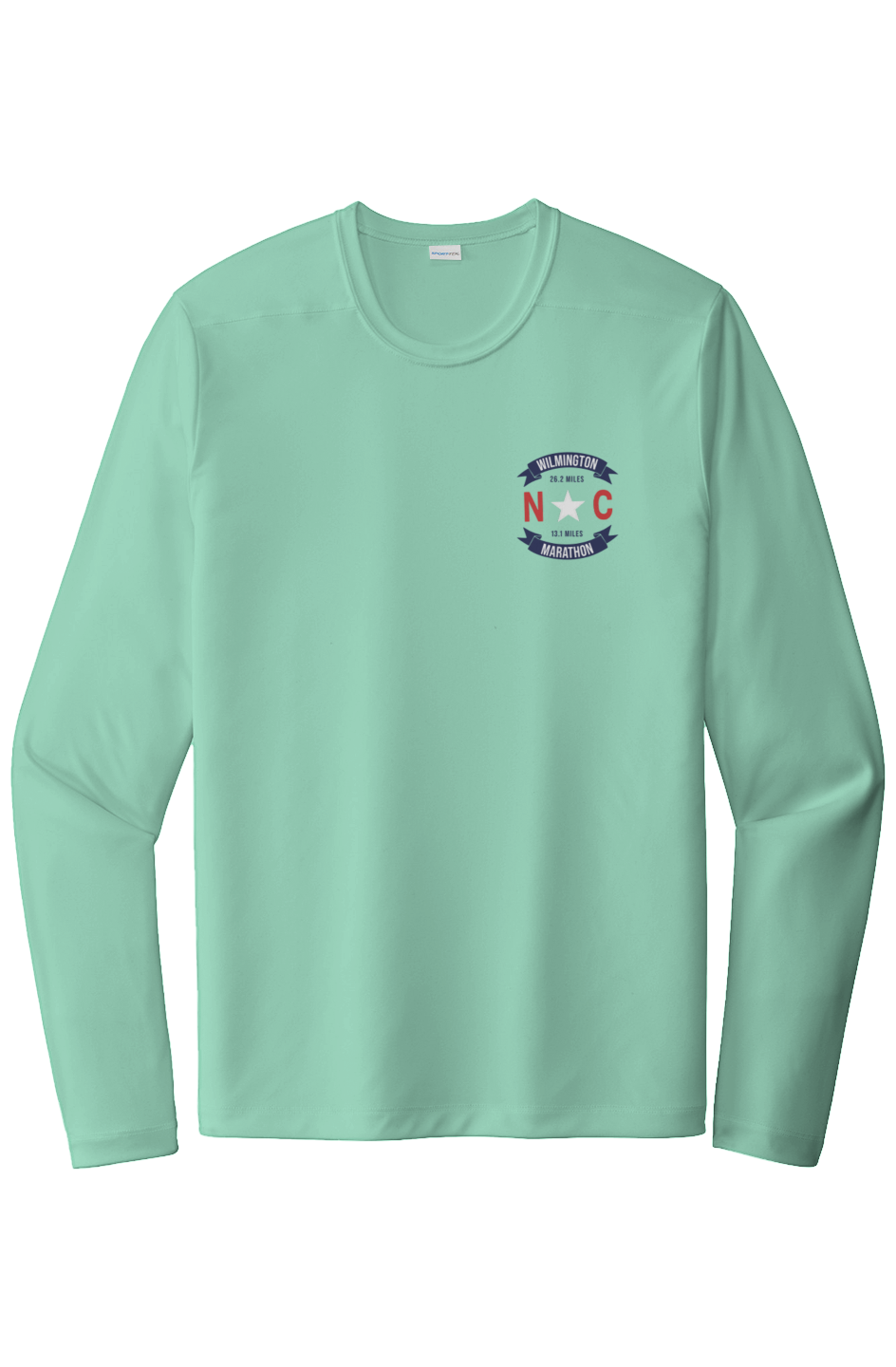 Wilmington Marathon Posi UV Pro LS Tee