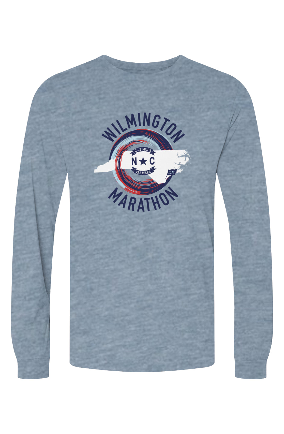 Wilmington Marathon Unisex Triblend L/S Tee