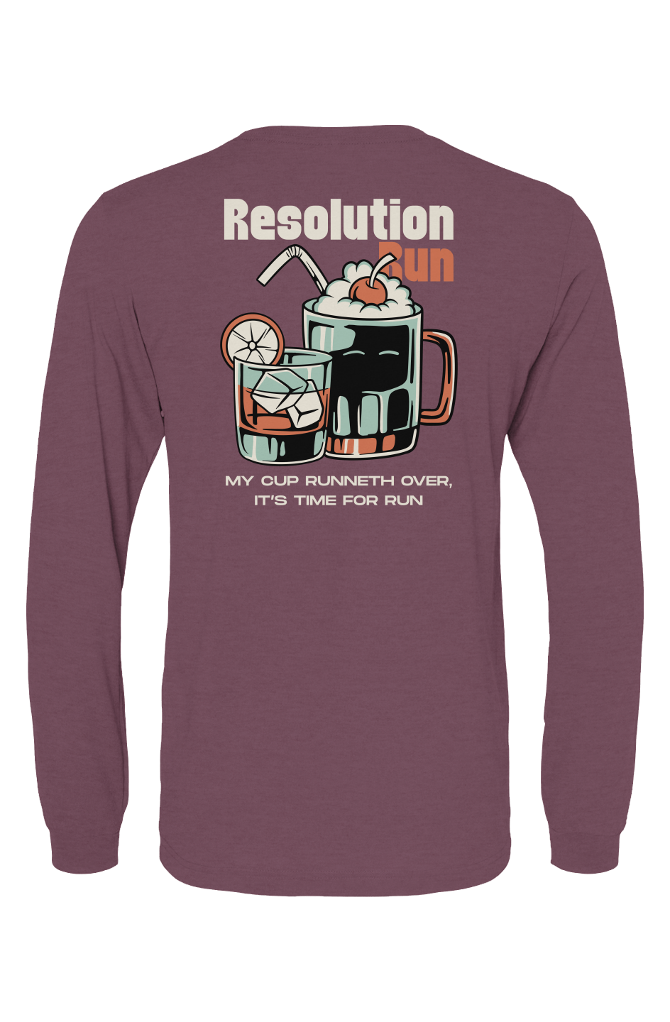 Resolution Run Triblend L/S Tee