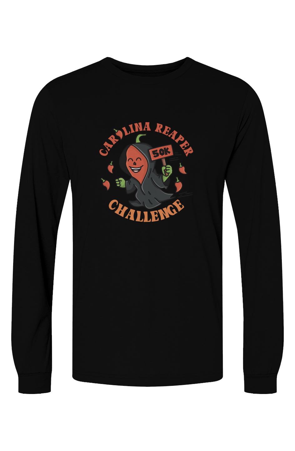 Carolina Reaper Triblend L/S Tee