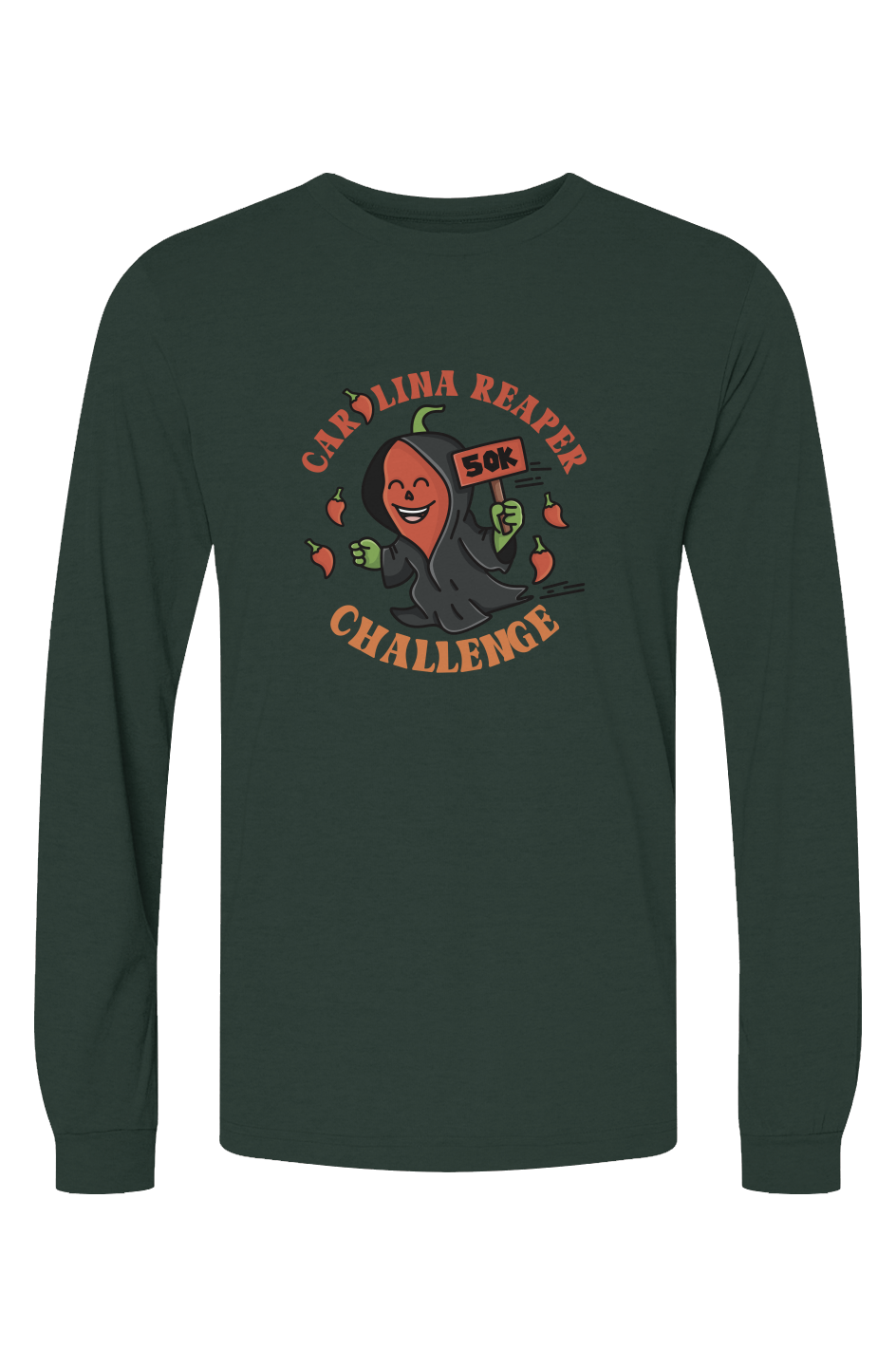 Carolina Reaper Triblend L/S Tee