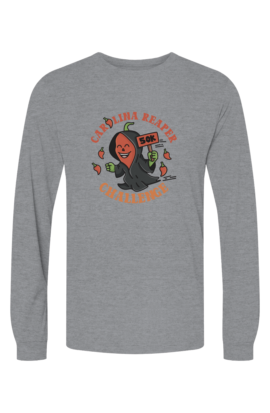 Carolina Reaper Triblend L/S Tee