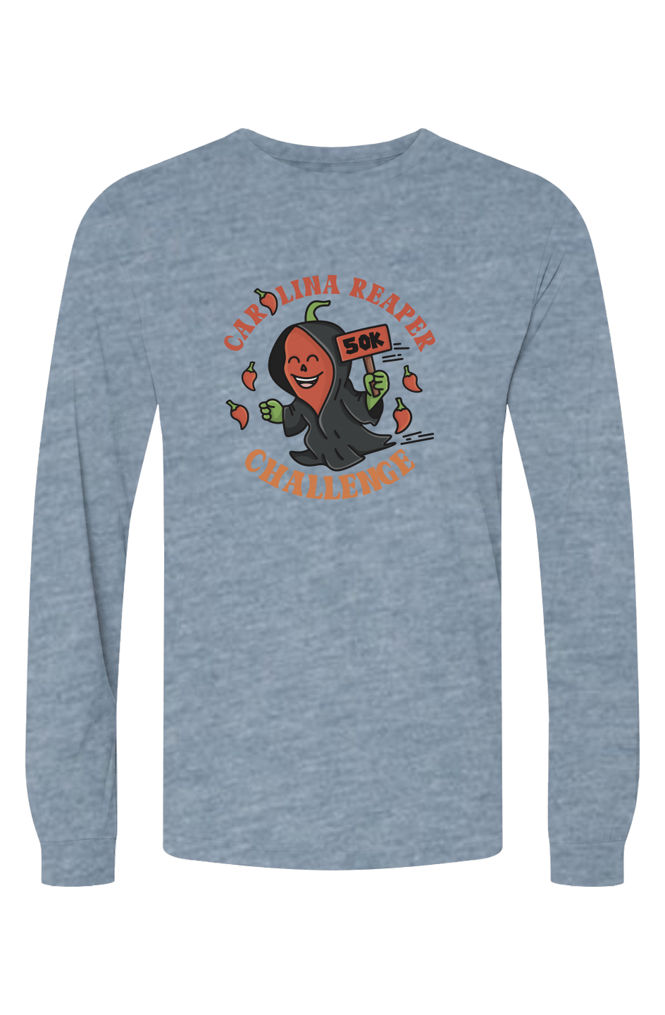 Carolina Reaper Triblend L/S Tee
