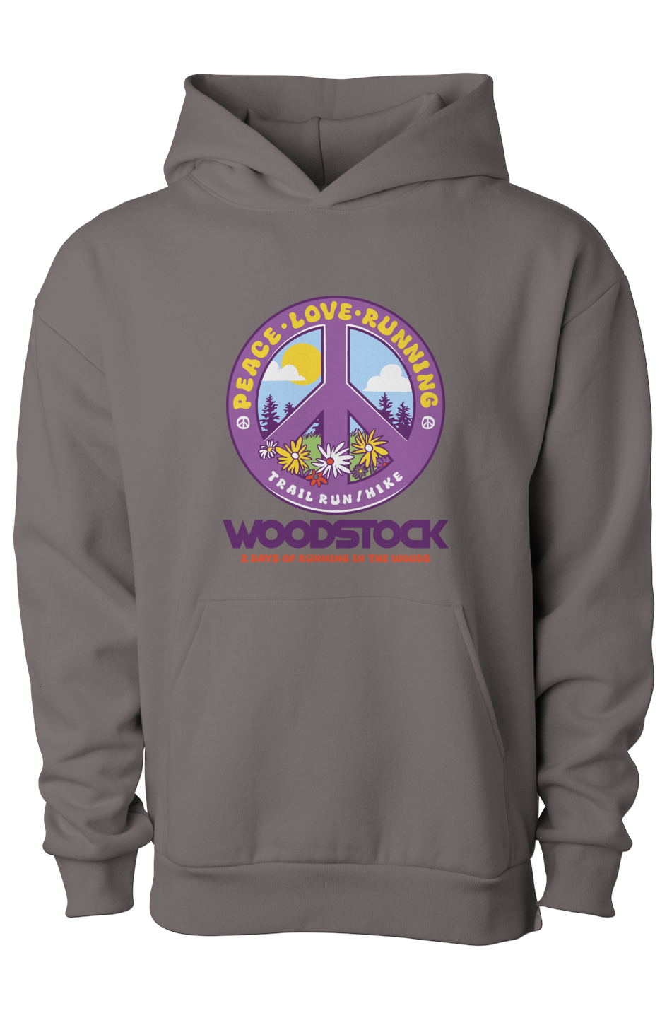 Knock on Woodstock Pullover Hooded Sweatshirt