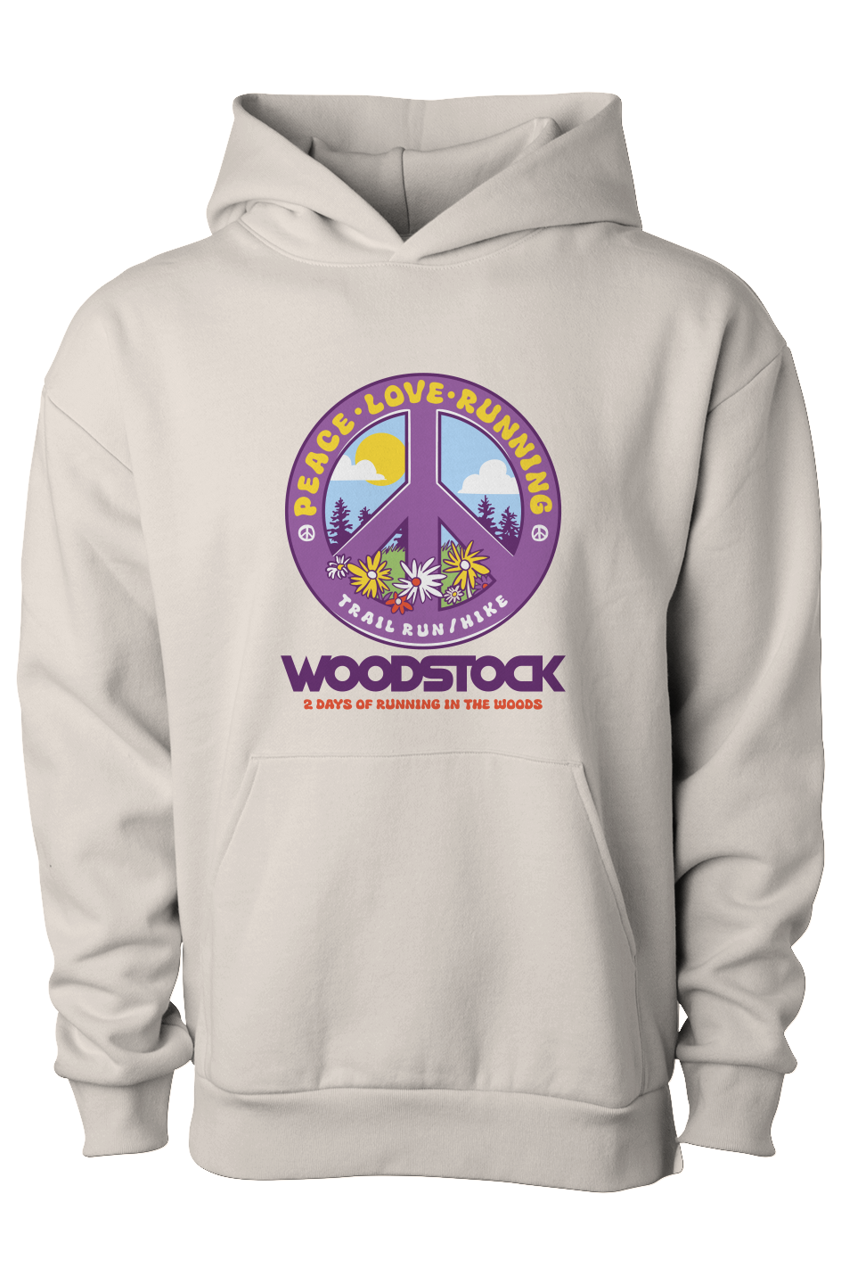 Knock on Woodstock Pullover Hooded Sweatshirt