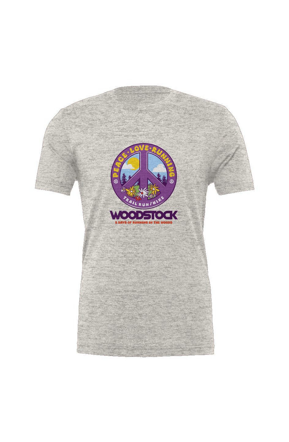 Knock on Woodstock Trail Series Triblend Tee