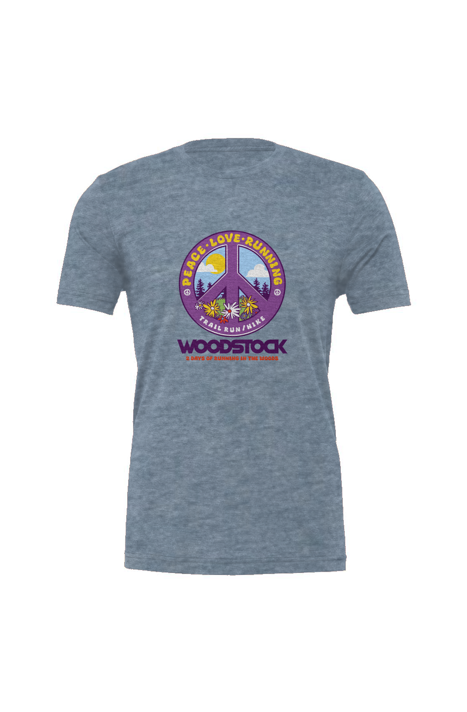 Knock on Woodstock Trail Series Triblend Tee