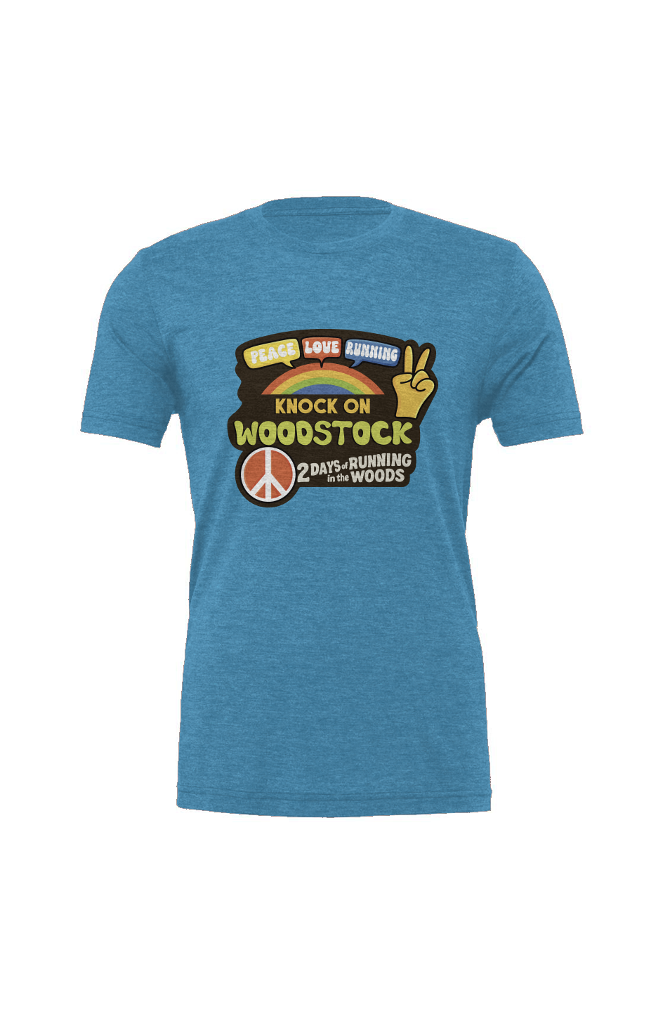 Knock on Woodstock Trail Series Triblend Tee