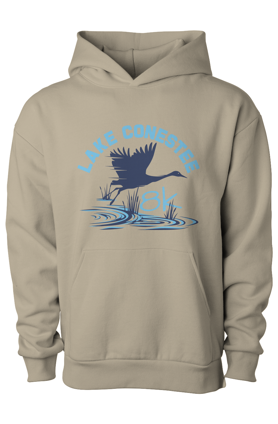 Lake Conestee 8K Pullover Hooded Sweatshirt