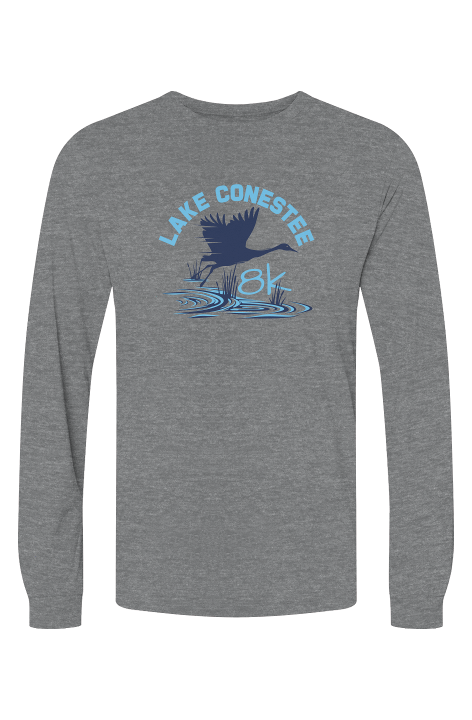 Lake Conestee 8K Triblend L/S Tee