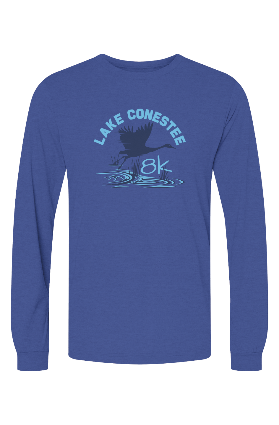 Lake Conestee 8K Triblend L/S Tee