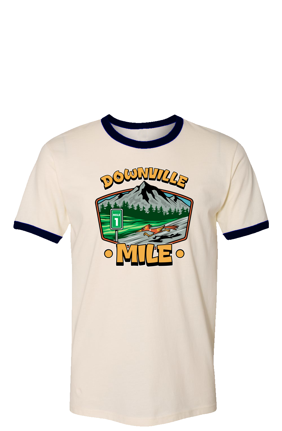 The Downville Mile Ringer Tee
