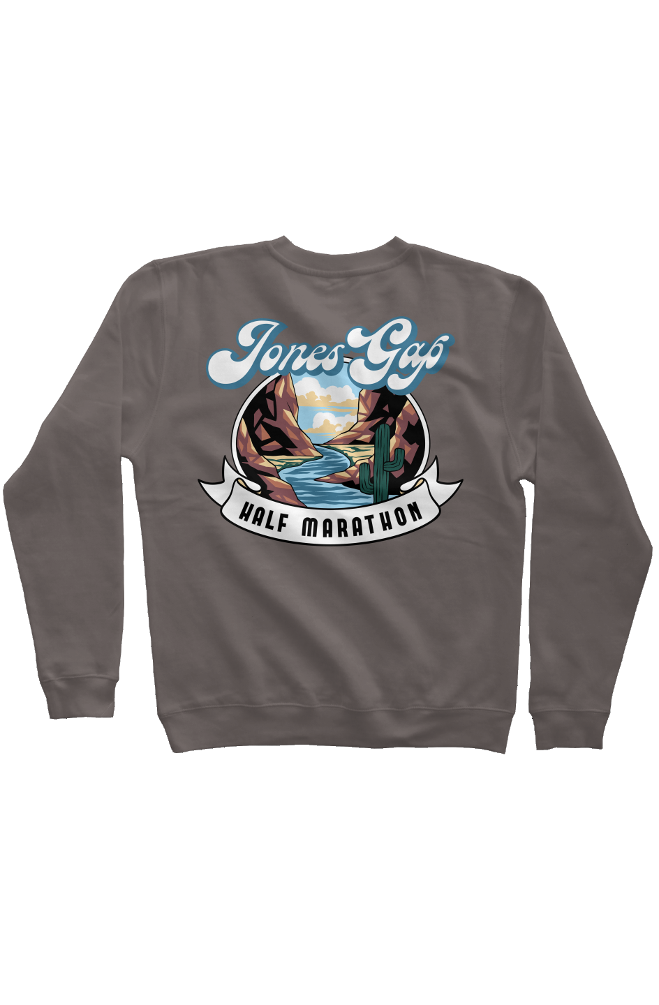 Jones Gap Trail Race Pigment Dyed Crew Neck
