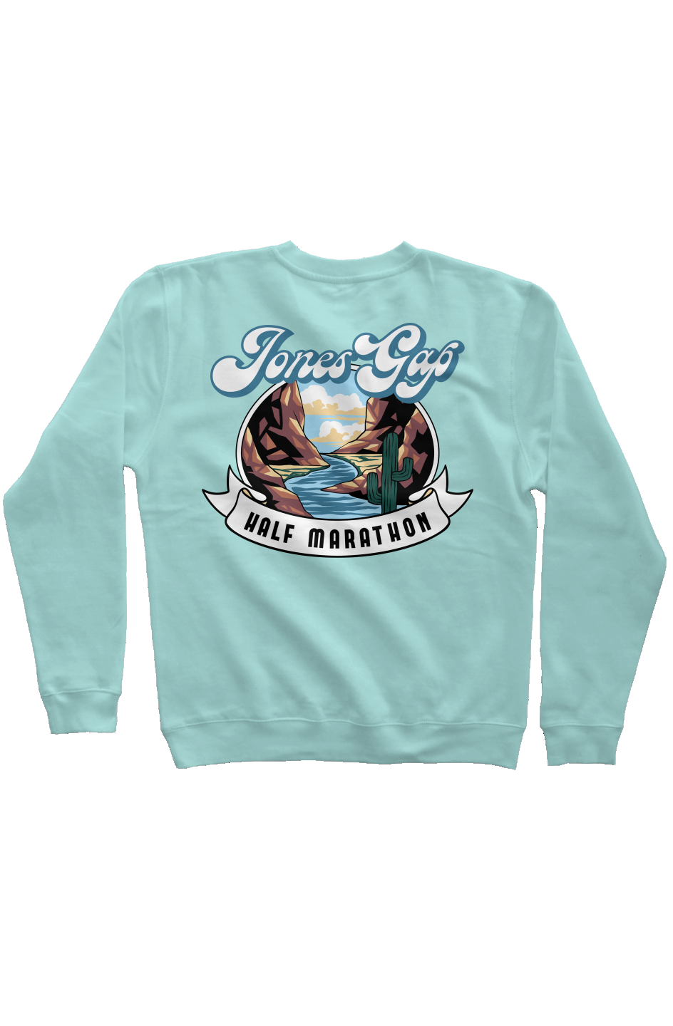 Jones Gap Trail Race Pigment Dyed Crew Neck