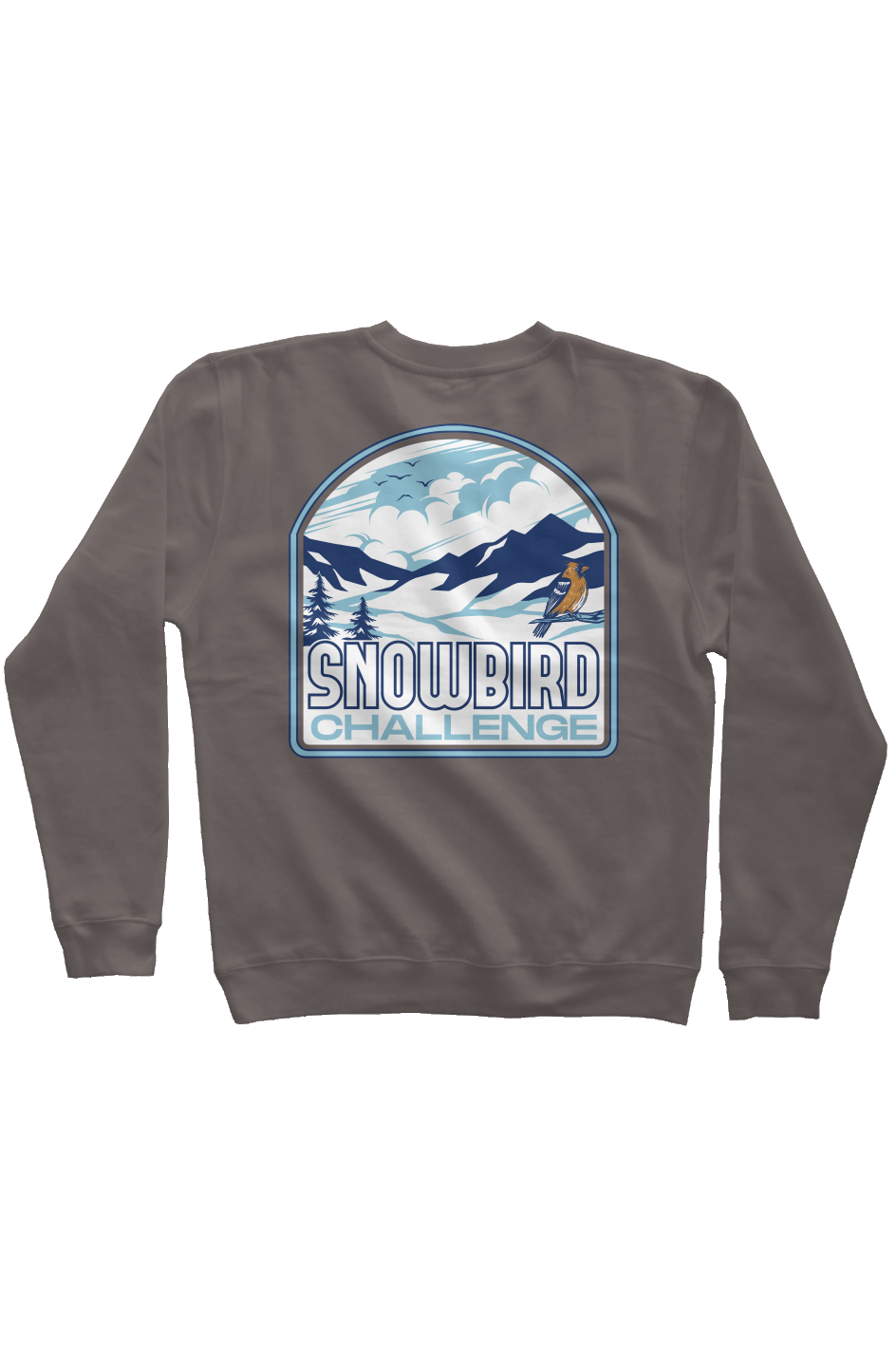 Snowbird Challenge Pigment Dyed Crew Neck