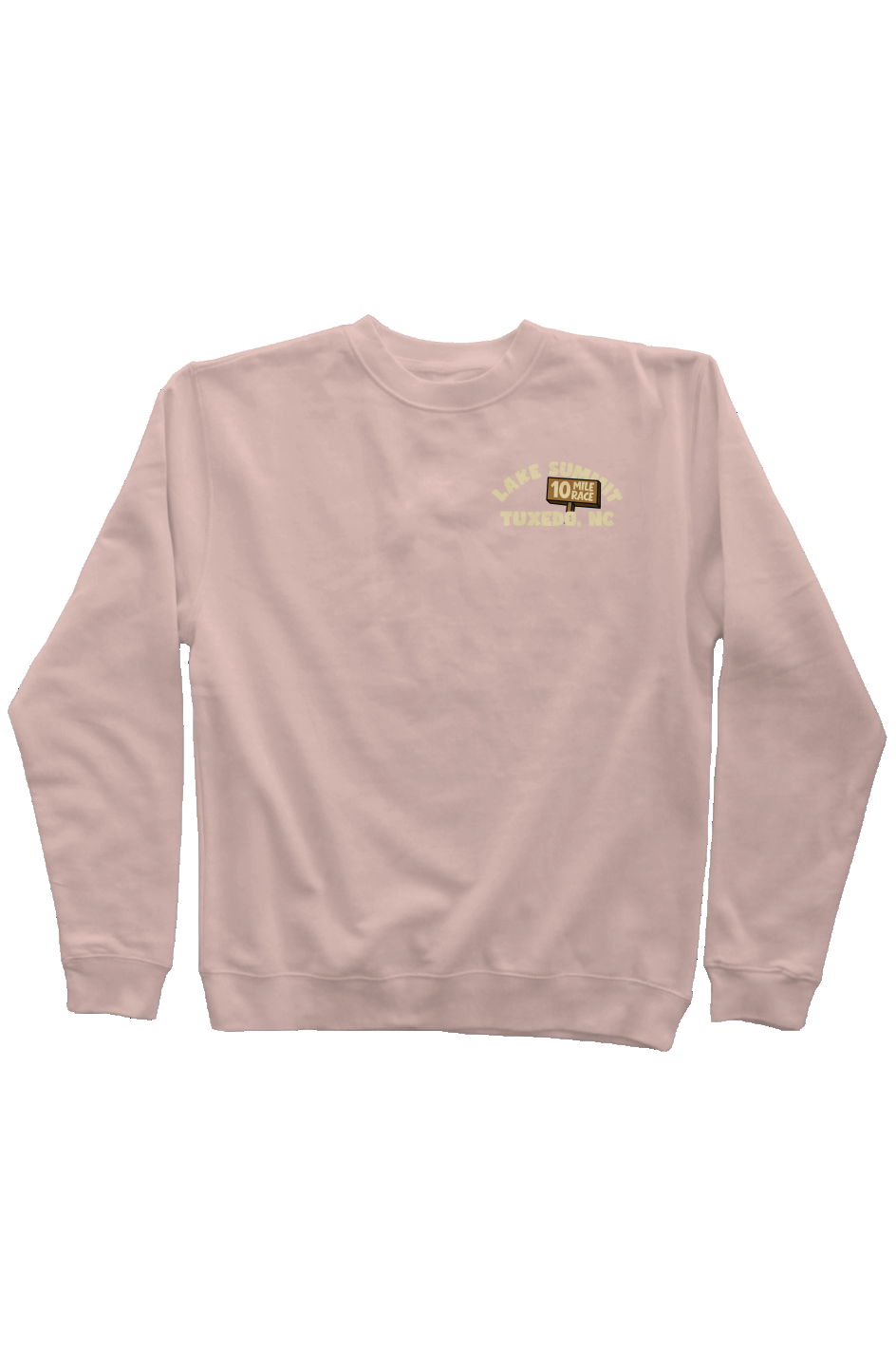 Lake Summit 10 Mile Race Pigment Dyed Crew Neck