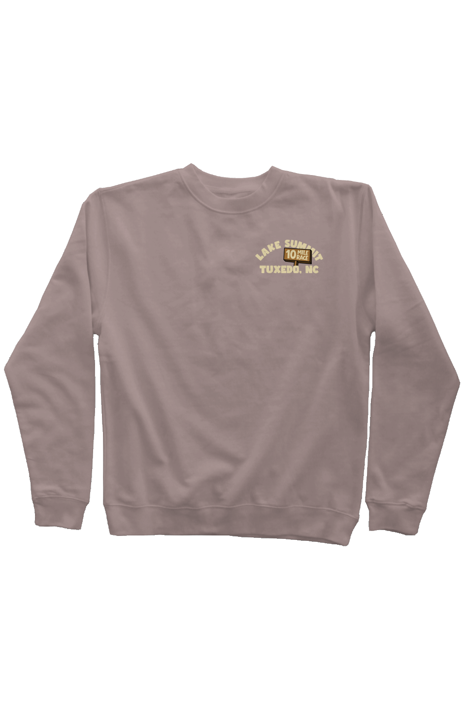 Lake Summit 10 Mile Race Pigment Dyed Crew Neck