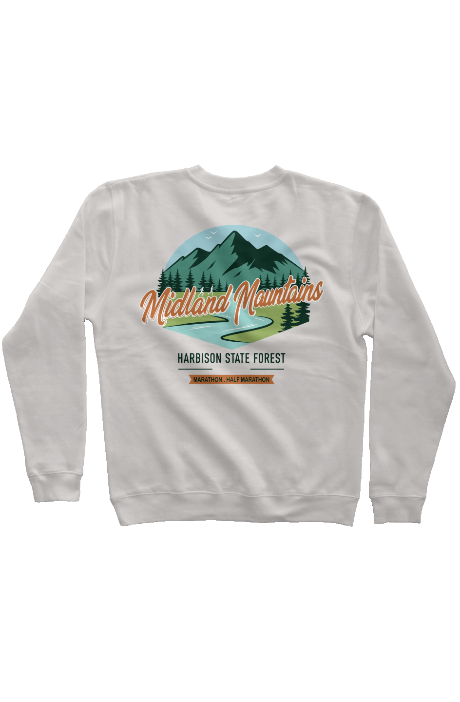 Midland Mountains Trail Series Pigment Dyed Crew Neck