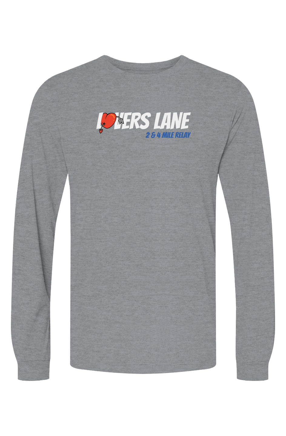 Lovers Lane 2 Mile & Relay Triblend L/S Tee