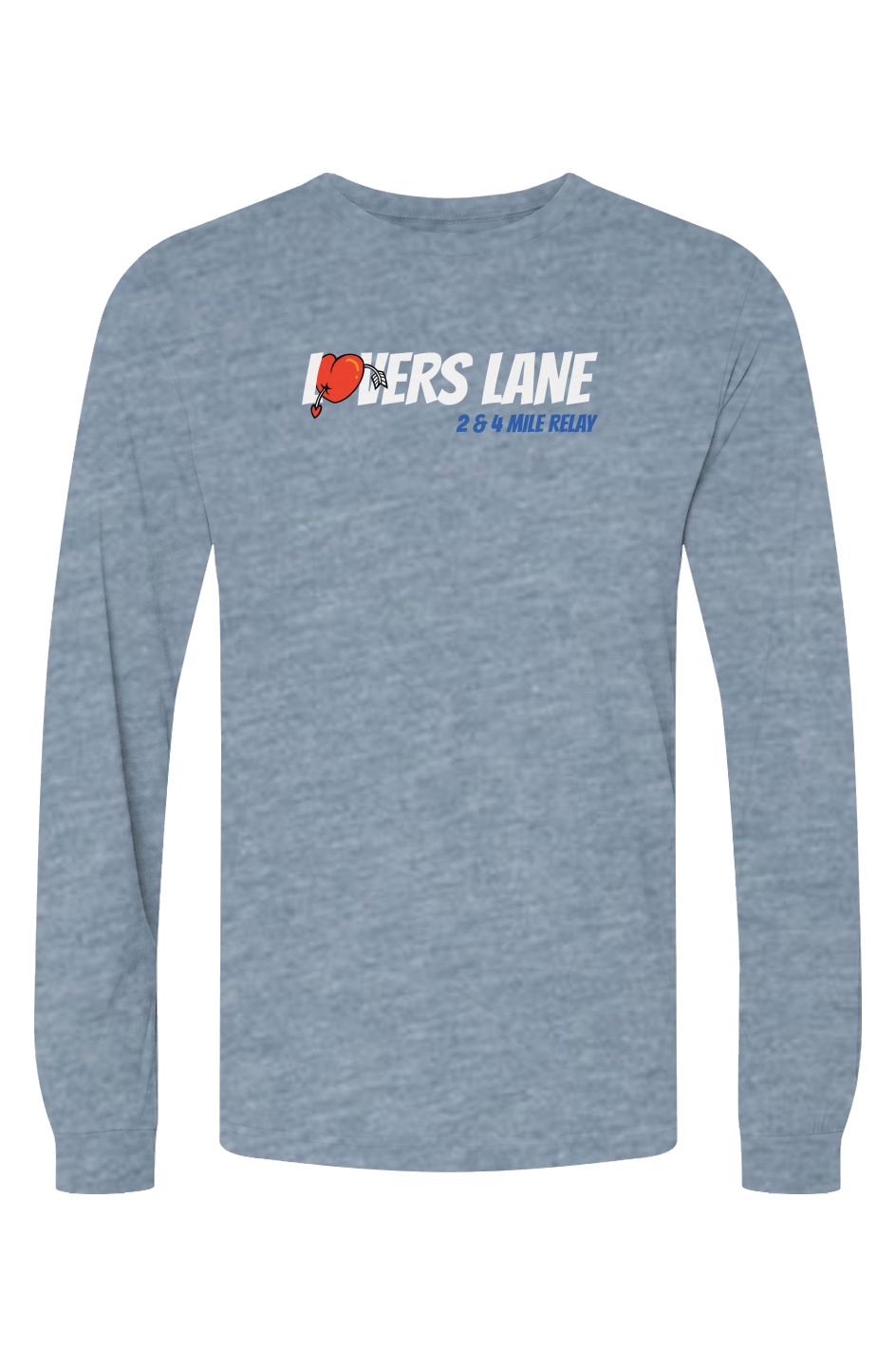 Lovers Lane 2 Mile & Relay Triblend L/S Tee