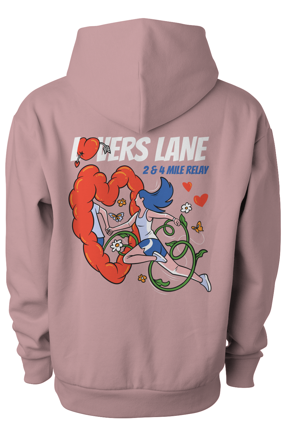 Lovers Lane 2 Mile & Relay Midweight Pullover Hoodie