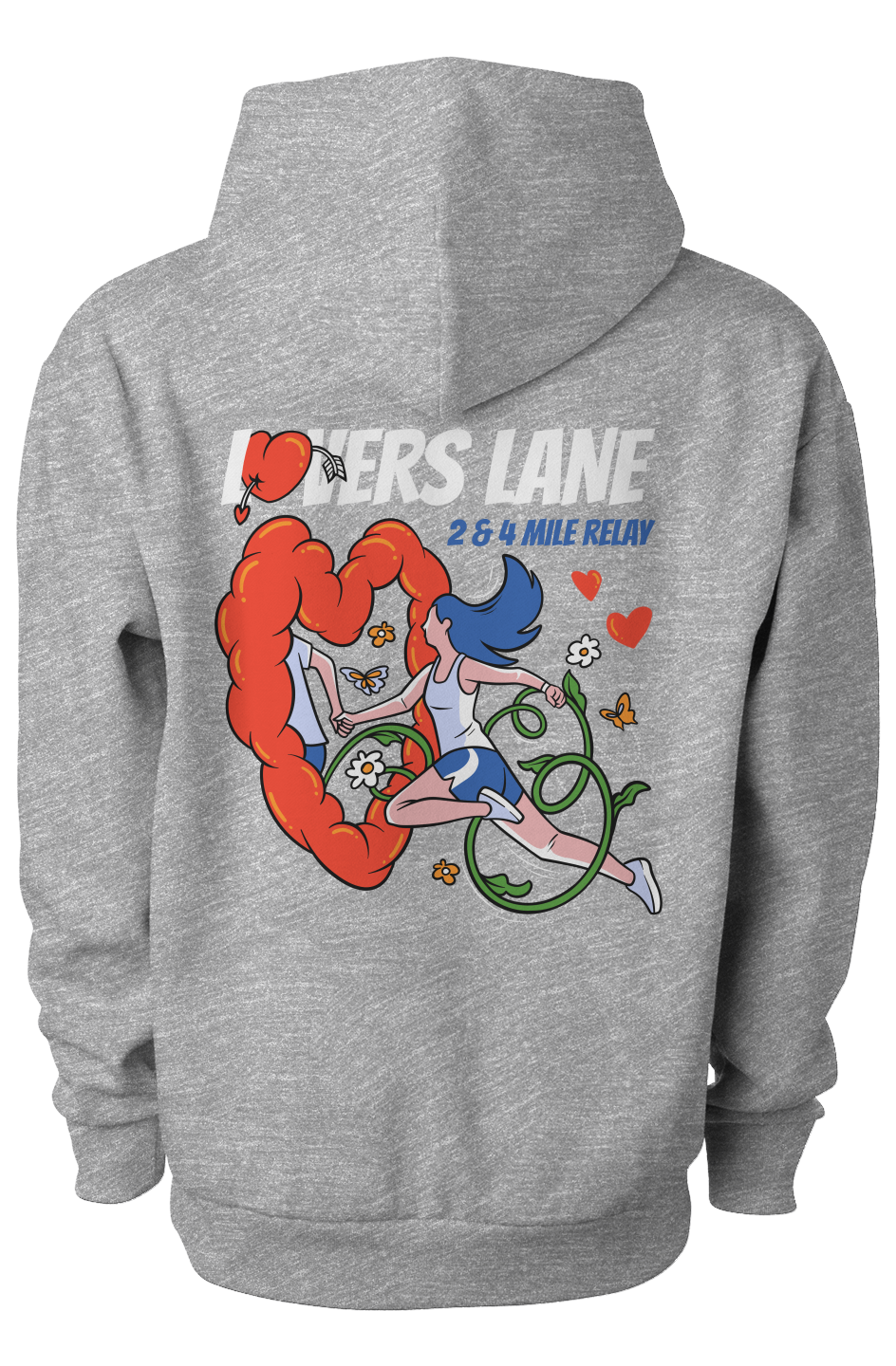 Lovers Lane 2 Mile & Relay Midweight Pullover Hoodie