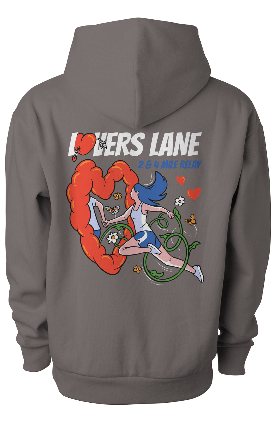 Lovers Lane 2 Mile & Relay Midweight Pullover Hoodie