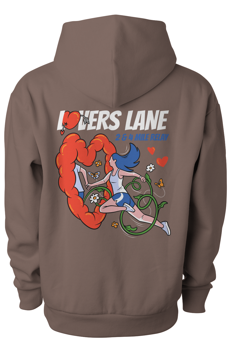 Lovers Lane 2 Mile & Relay Midweight Pullover Hoodie