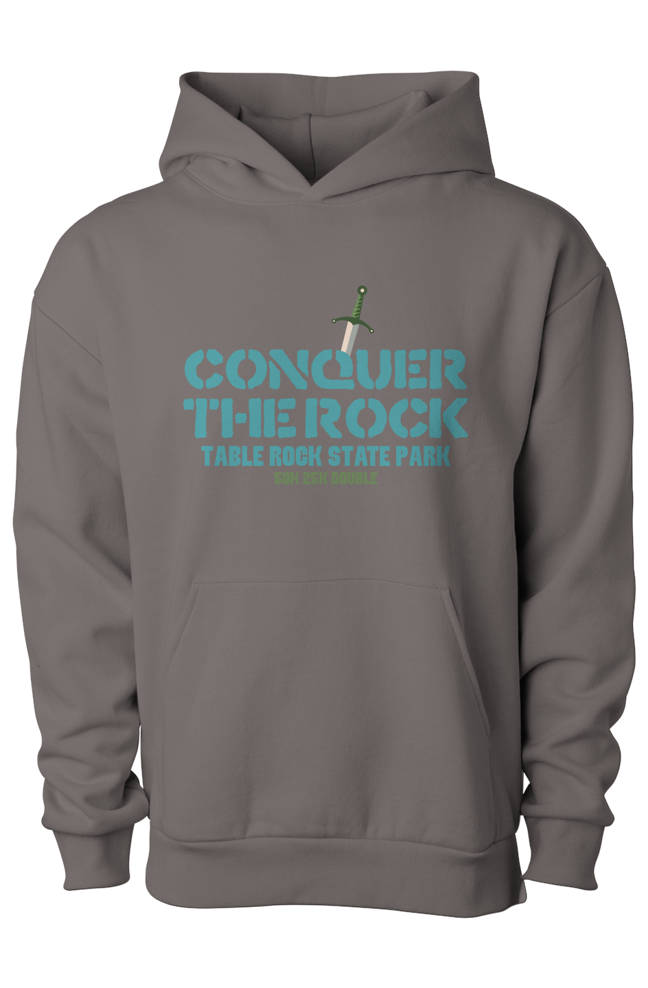 Conquer the Rock Heavyweight Pullover Hoodie