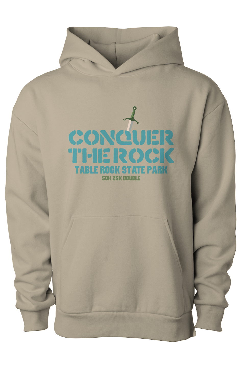 Conquer the Rock Heavyweight Pullover Hoodie